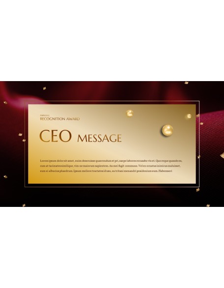 Employee Recognition Award Product Deck