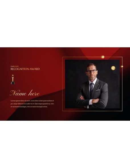 Employee Recognition Award Product Deck