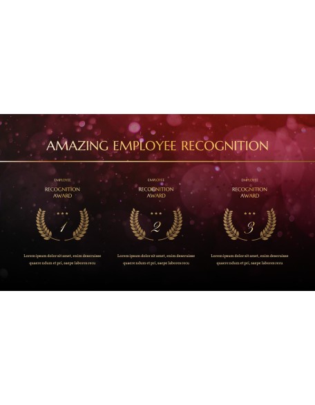 Employee Recognition Award Product Deck