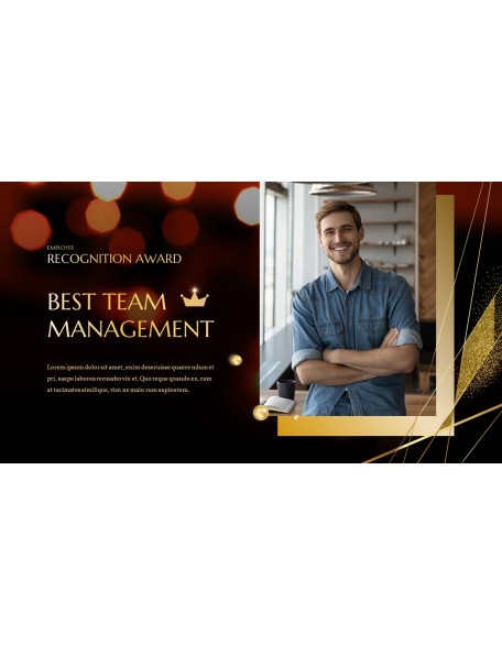 Employee Recognition Award Product Deck
