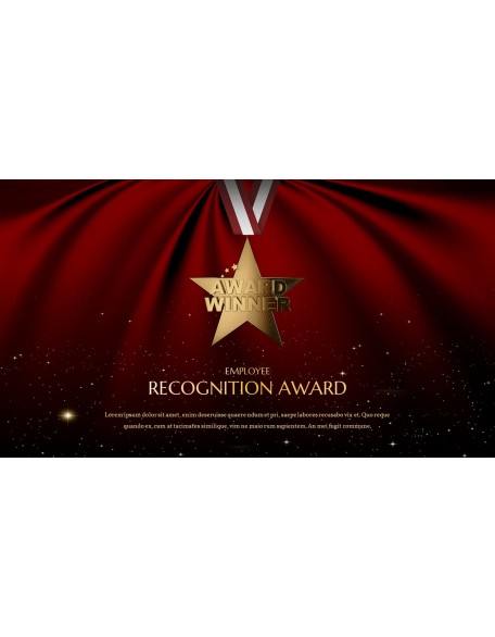 Employee Recognition Award Product Deck