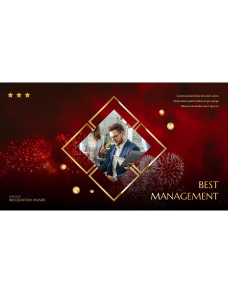 Employee Recognition Award Product Deck