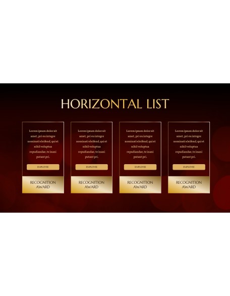 Employee Recognition Award Product Deck
