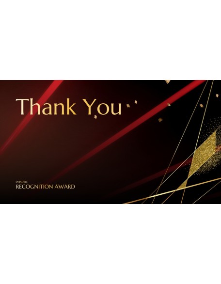 Employee Recognition Award Product Deck