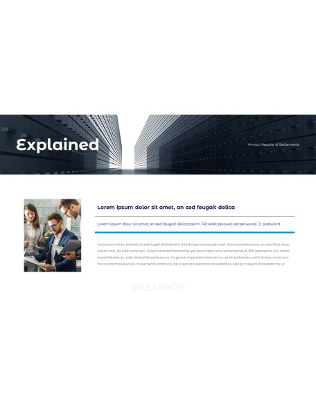 Annual Reports of Settlements slide powerpoint
