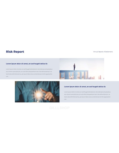 Annual Reports of Settlements slide powerpoint
