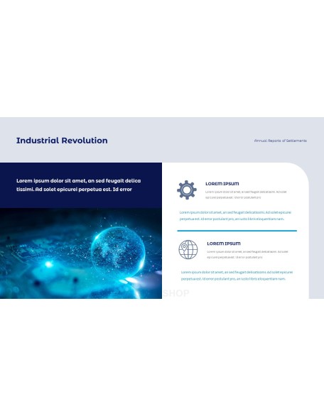Annual Reports of Settlements slide powerpoint