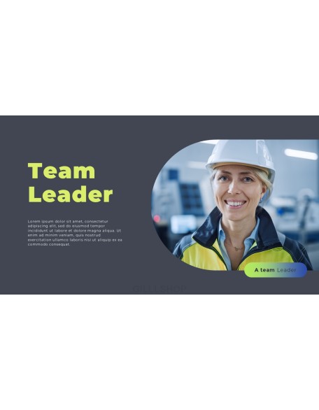 Factory Industrial annual report ppt template