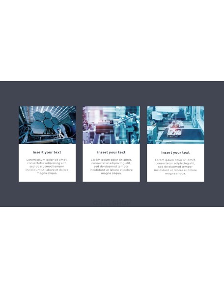 Factory Industrial annual report ppt template