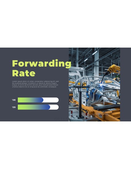 Factory Industrial annual report ppt template