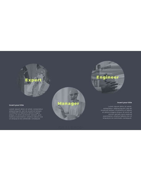 Factory Industrial annual report ppt template