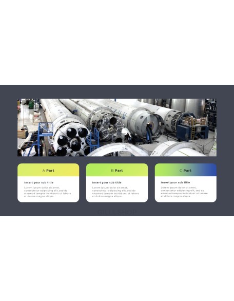 Factory Industrial annual report ppt template