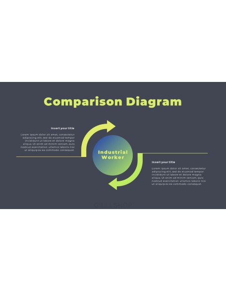 Factory Industrial annual report ppt template