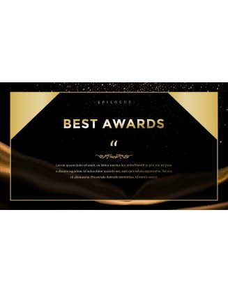 2023 Best Awards Product Pitch Presentation Template