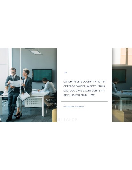 Introduction to Business powerpoint presentation template