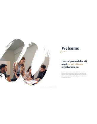 Business Project Flow portfolio powerpoint