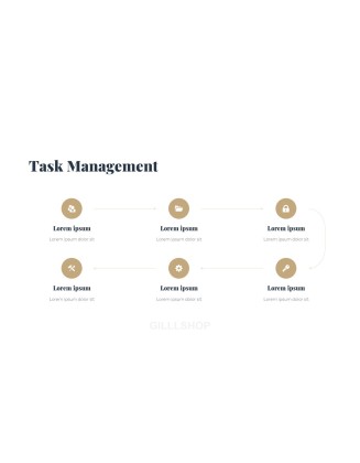 Business Project Flow portfolio powerpoint