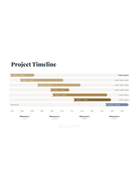Business Project Flow portfolio powerpoint
