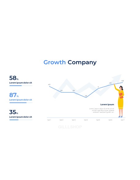 Business Teamwork company profile ppt template