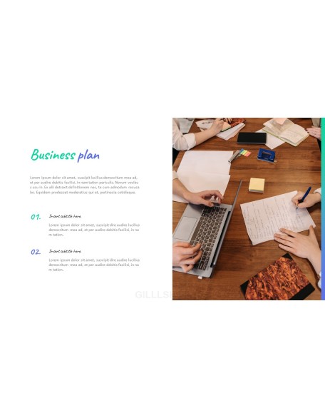 Creative Business Plan powerpoint presentation themes