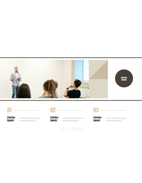 Effective Speech Outline PPT Presentation