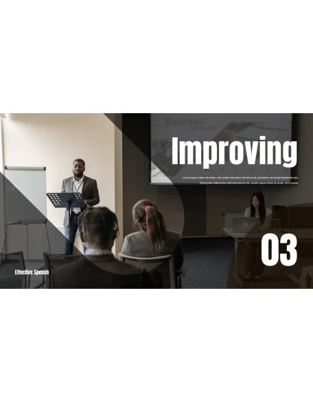 Effective Speech Outline PPT Presentation
