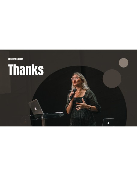 Effective Speech Outline PPT Presentation