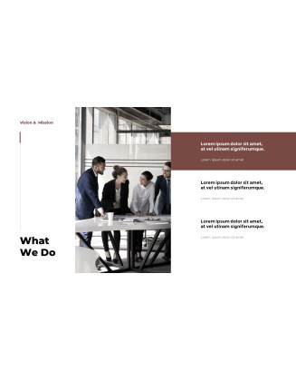 Our Vision creating PowerPoint Presentations