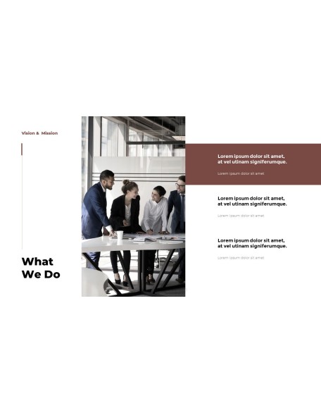 Our Vision creating PowerPoint Presentations