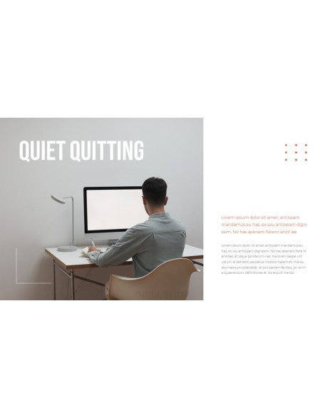 Quiet Quitting business template