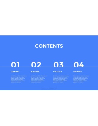 Business Plan of New Year template ppt gratis