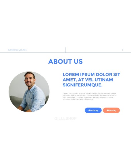 Business Plan of New Year template ppt gratis