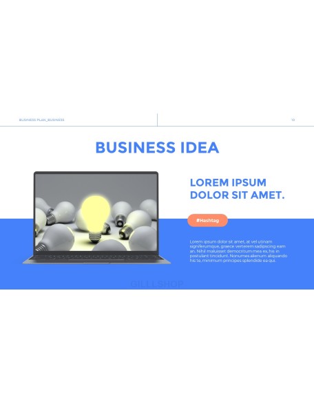 Business Plan of New Year template ppt gratis