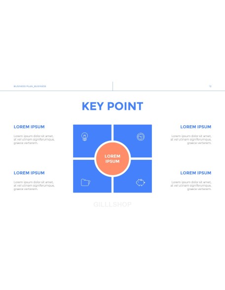 Business Plan of New Year template ppt gratis