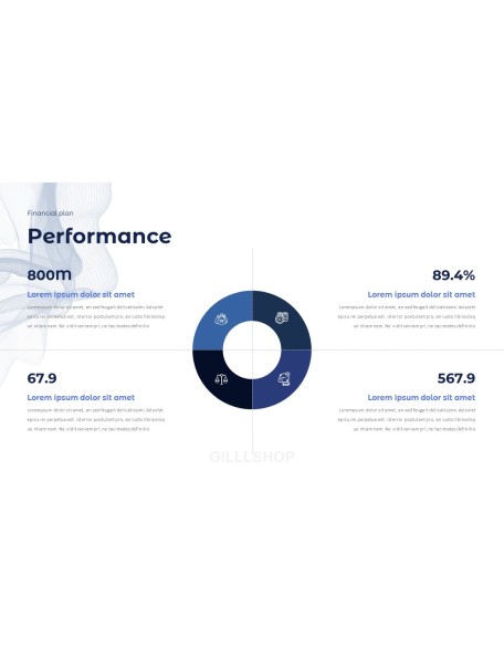 Financial Plan presentation slides ppt