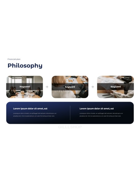 Financial Plan presentation slides ppt