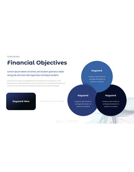 Financial Plan presentation slides ppt