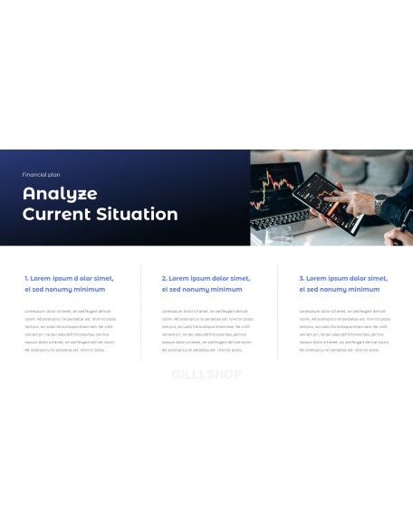 Financial Plan presentation slides ppt