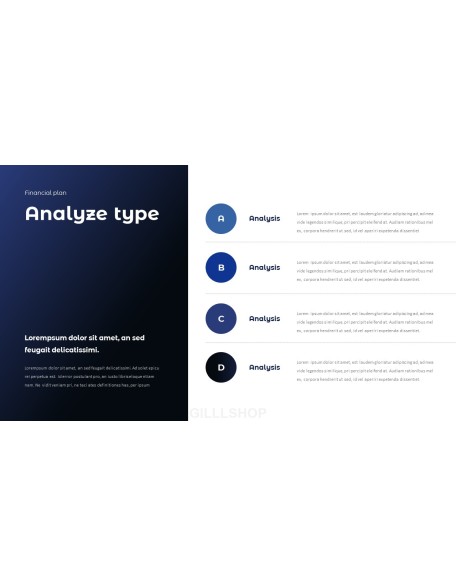 Financial Plan presentation slides ppt