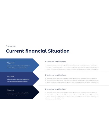 Financial Plan presentation slides ppt