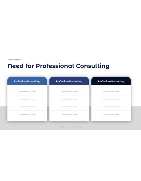 Financial Plan presentation slides ppt