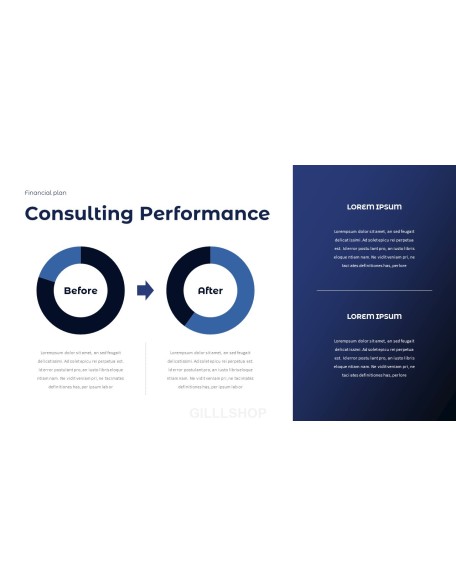 Financial Plan presentation slides ppt