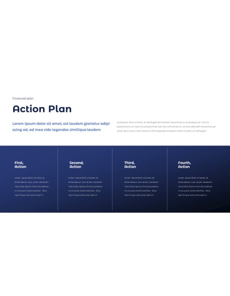 Financial Plan presentation slides ppt