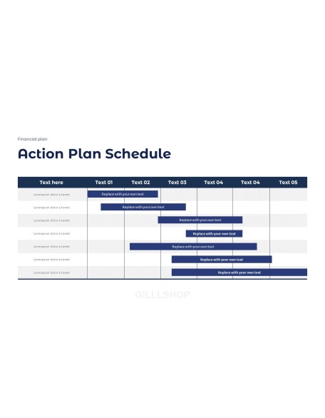 Financial Plan presentation slides ppt