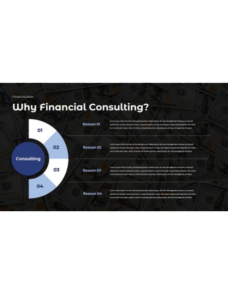 Financial Plan presentation slides ppt