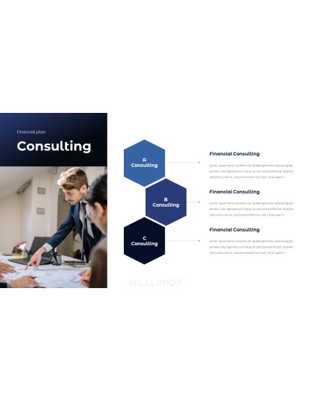 Financial Plan presentation slides ppt