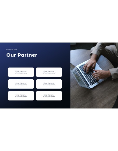 Financial Plan presentation slides ppt