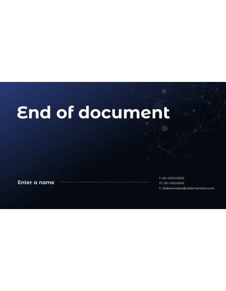 Financial Plan presentation slides ppt