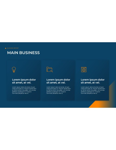 Business Report Modern PowerPoint