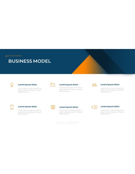 Business Report Modern PowerPoint